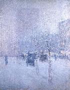 Childe Hassam Late Afternoon, New York, Winter Spain oil painting artist